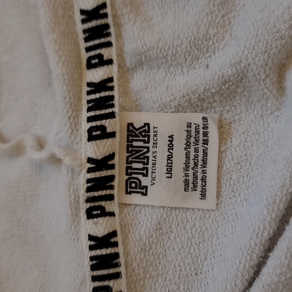 PINK victoria secret womens large crop hoodie. - Picture 4 of 7